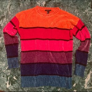 FOREVER 21 | Chenille Colorblock Sweater